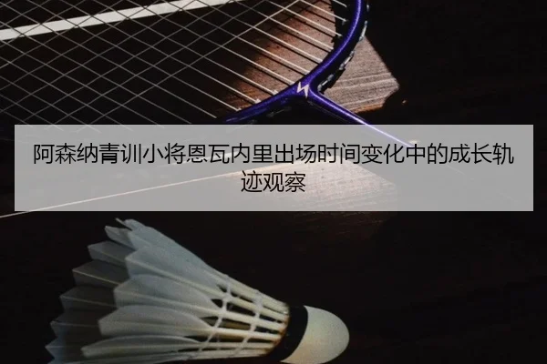 阿森纳青训小将恩瓦内里出场时间变化中的成长轨迹观察
